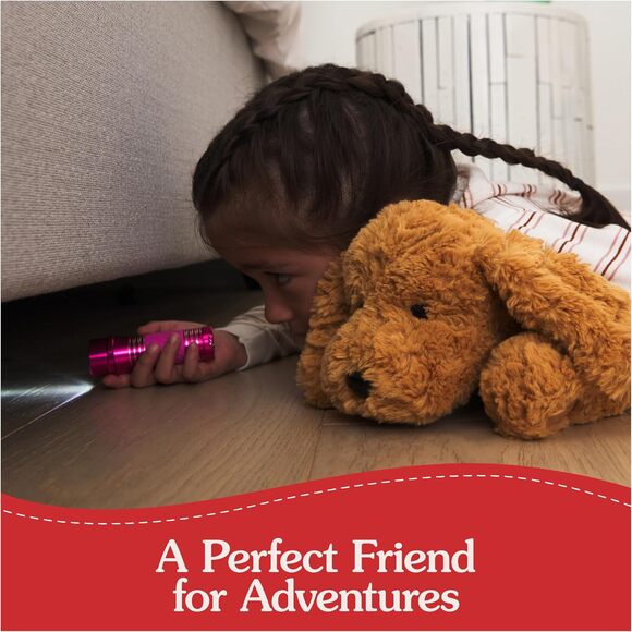 Muttsy Dog Plush 14 Inch Brown Premium Stuffed Animal Puppy Toy for Kids Ages 1+ - Picture 7 of 8